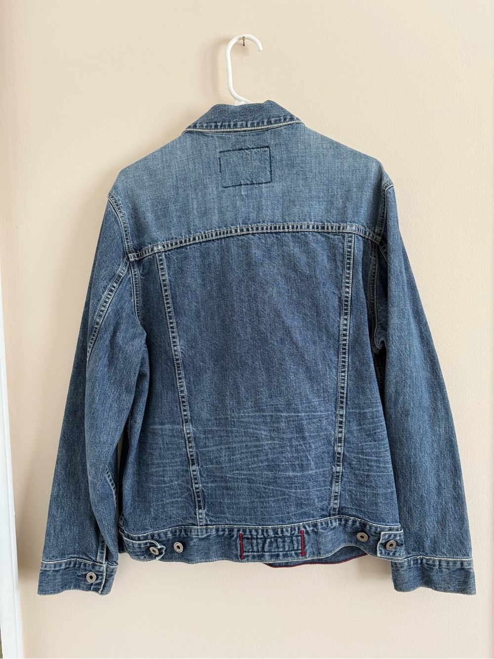 Vintage 00s Guess Denim Jean Jacket Made in USA Small Y2K Streetwear Made in USA - Picture 2 of 13
